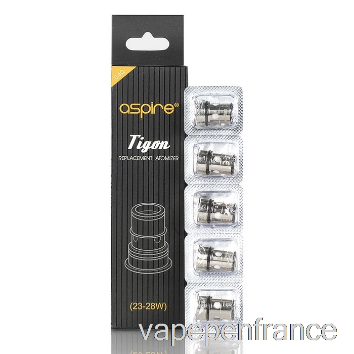 Bobines De Remplacement Aspire Tigon Bobines Tigon 0,4ohm Stylo Vape